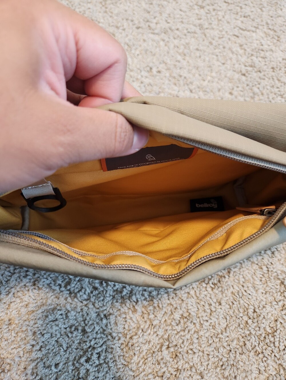 Bellroy Sling Mini Bag In Lunar - Picture 3 of 9